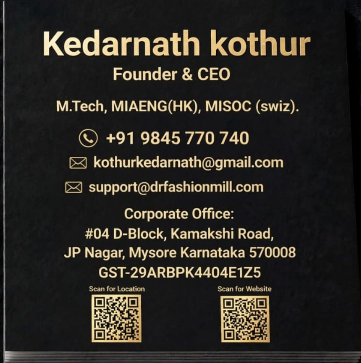 Kedarnath Kothur Founder & CEO – Fashion Mill — contact details