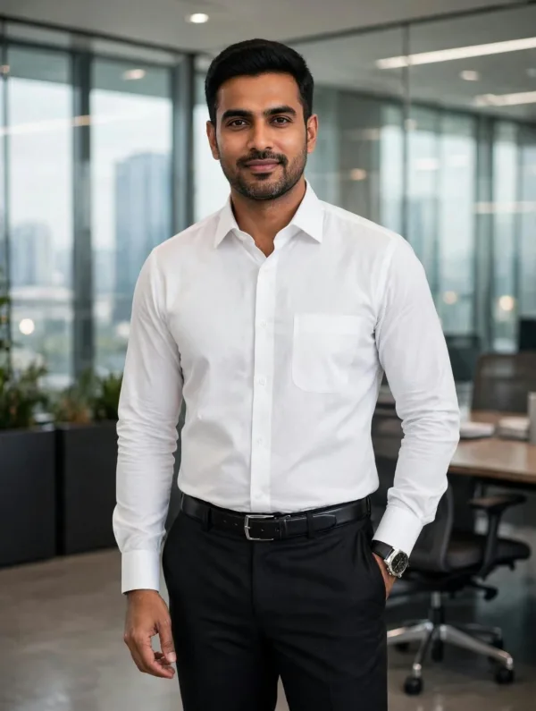 Exclusive Premium Cotton Corporate Shirt – Full Sleeve (4XL) - photo 6
