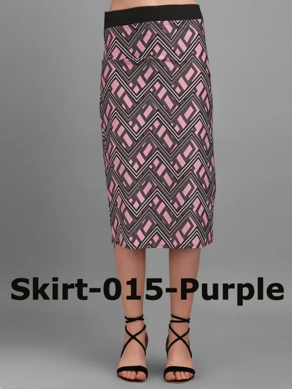 Dr Fashion Mill Girls Outdoor Printed Pencil Skirt – Korean Fabric - photo 4