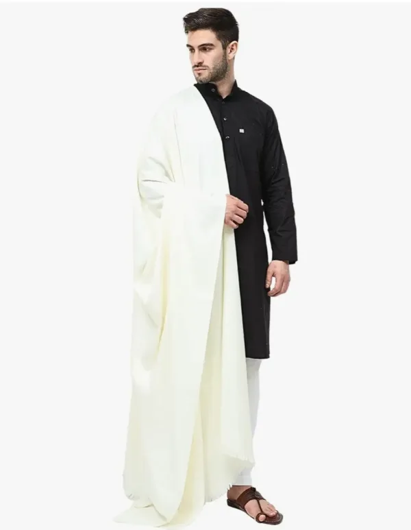 Dr Fashion Mill Exclusive Premium Shawls – Set of 2 (Cream) - photo 3