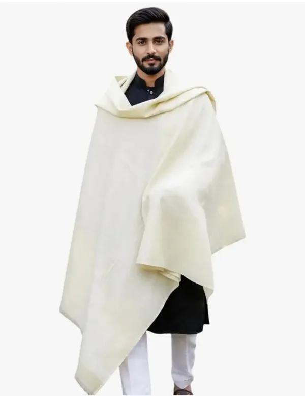 Dr Fashion Mill Exclusive Premium Shawls – Set of 2 (Cream)